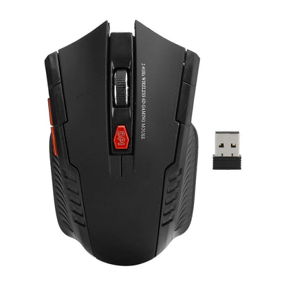 Mouse Inalámbrico W337 | Plug and Play, Precisión de 1600 DPI