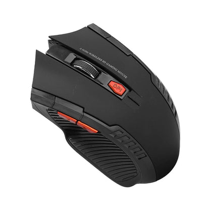 Mouse Inalámbrico W337 | Plug and Play, Precisión de 1600 DPI