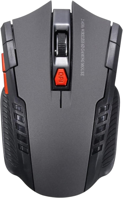 Mouse Inalámbrico W337 | Plug and Play, Precisión de 1600 DPI