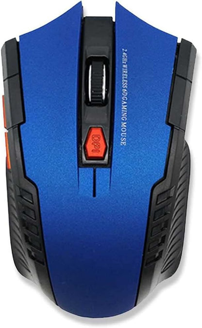 Mouse Inalámbrico W337 | Plug and Play, Precisión de 1600 DPI
