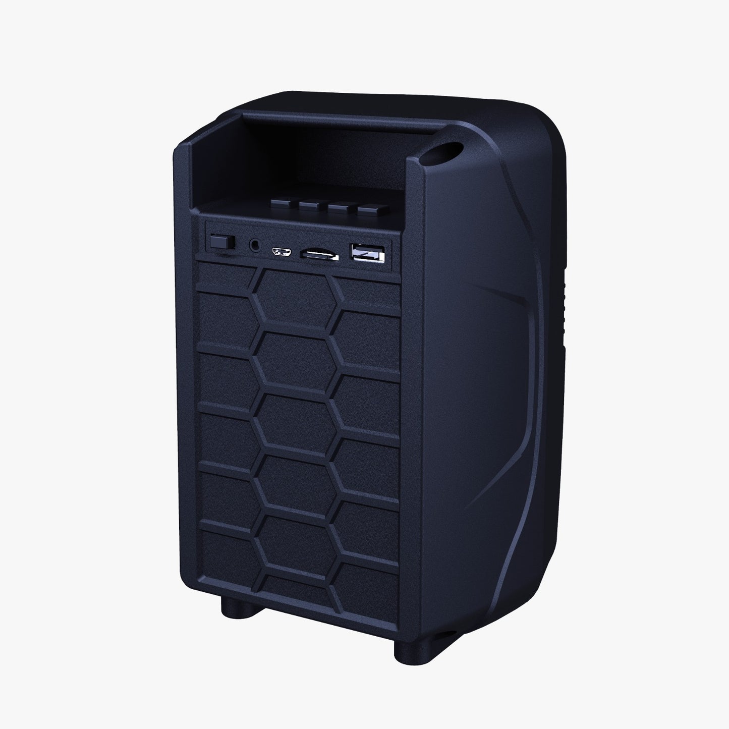 Parlante JBK-433 Bluetooth | Multiconectividad (USB/SD/FM) 5W - Portátil (20x13cm)