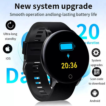 Smartwatch D18 | Controla tu Salud y Estilo en Todo Momento