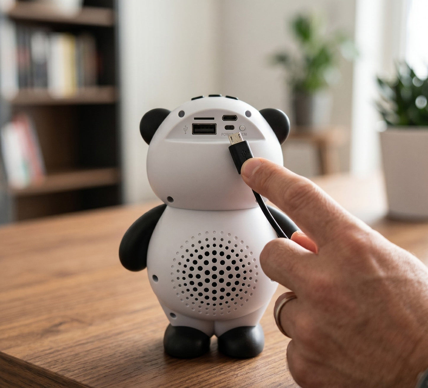 Parlante Bluetooth Panda X-906 Portátil | LED RGB, Recargable y Diseño Único | INOTEK Colombia
