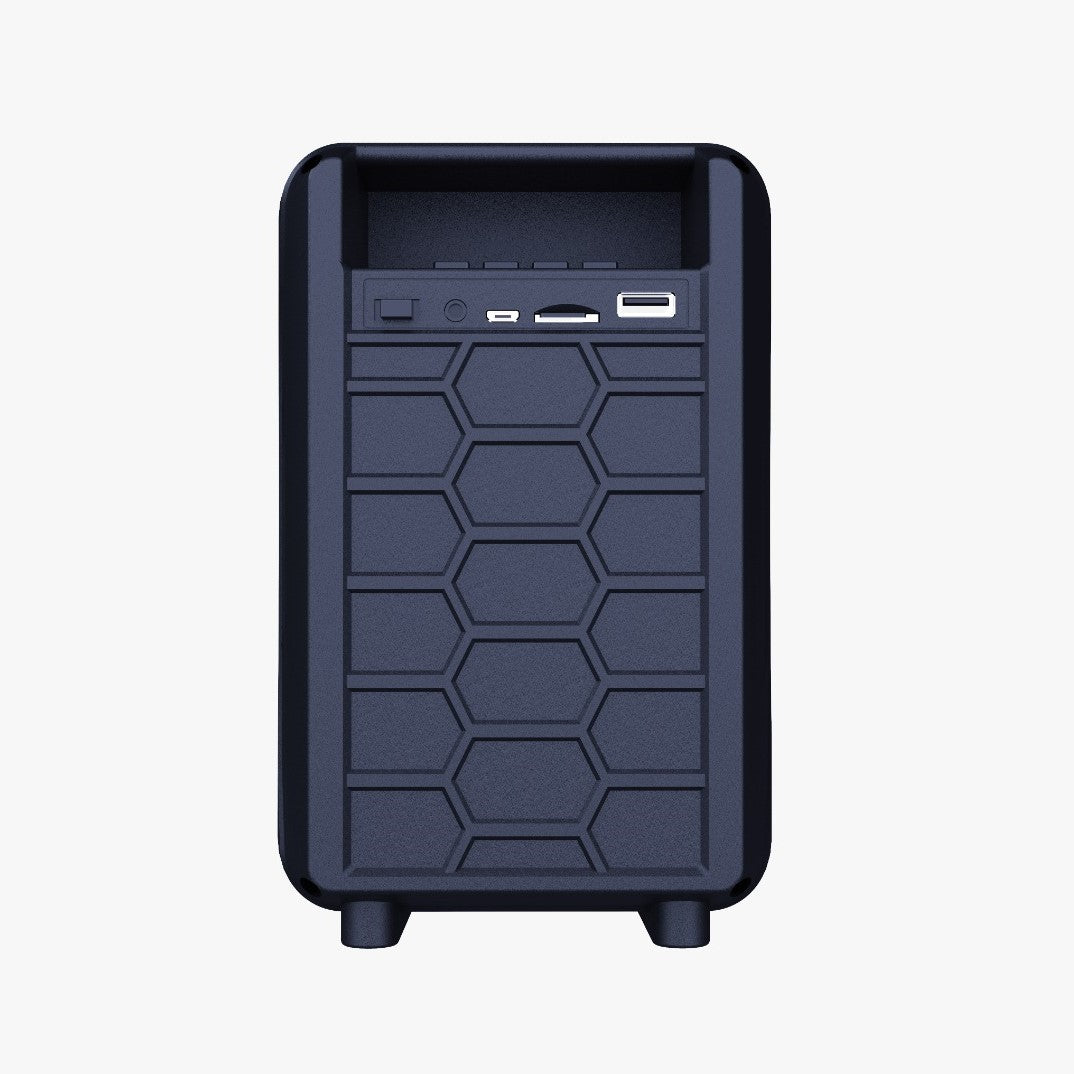 Parlante JBK-435 Bluetooth | 5W, USB/SD/AUX - Diseño Portatil (20x13cm)