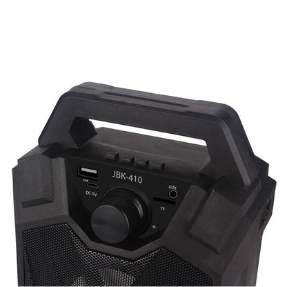 Parlante JBK-410 Bluetooth | 5W, USB/SD/FM/AUX - Batería 1200mAh - Compacto (21cm)