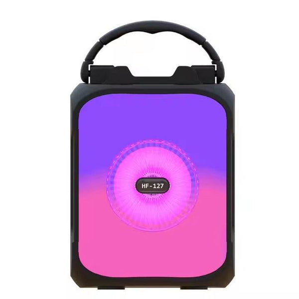 Parlante Portátil HF-W127 | Bluetooth TWS, USB/SD/FM/AUX - 5W de Potencia - Batería Recargable - INOTEK s.a.s