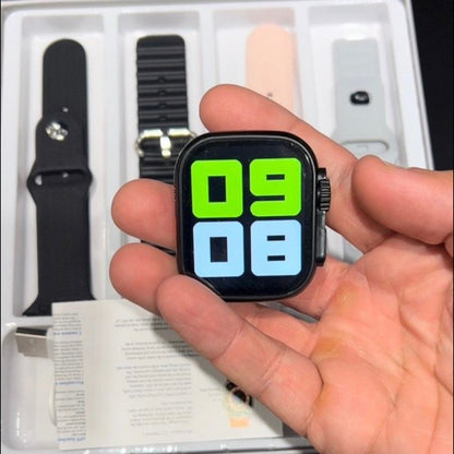 Smartwatch T20 Ultra S | Reloj inteligente - Carga Inalámbrica con 4 correas