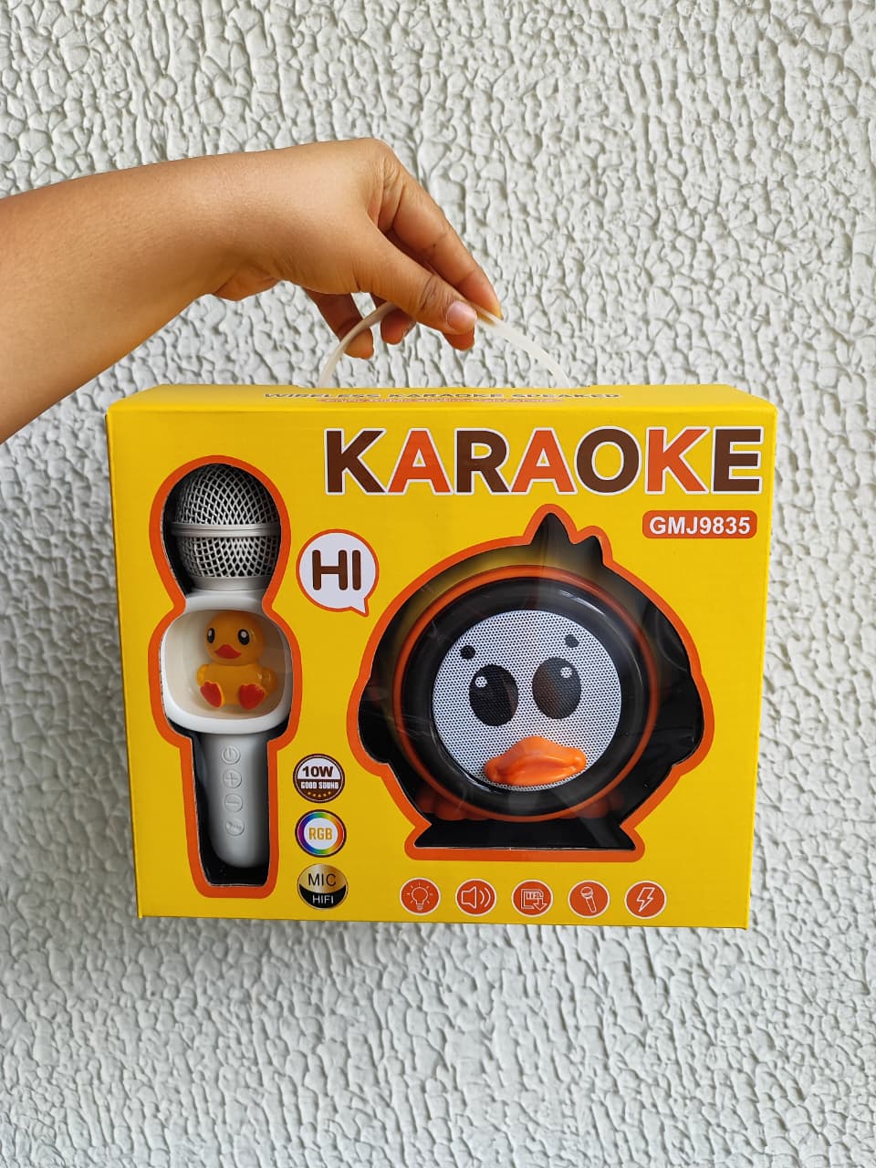 Karaoke Infantil - Vista lateral y diseño | INOTEK Colombia