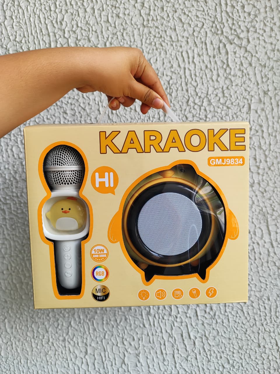 Karaoke Infantil - Vista lateral y diseño | INOTEK Colombia