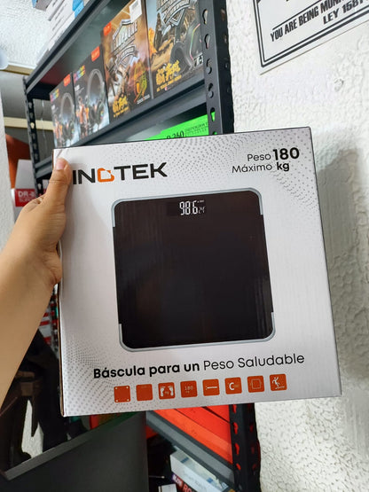 Pesa Báscula Digital de Alta Precisión con Pantalla LCD Retroiluminada | b1918 - 180 kg - Vista 3
