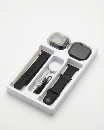 Smartwatch W55 Super Set 2 en 1 | Reloj Inteligente + Auriculares Bluetooth, Salud y Deporte - Vista 2