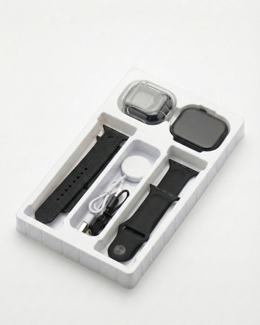 Smartwatch W55 Super Set 2 en 1 | Reloj Inteligente + Auriculares Bluetooth, Salud y Deporte - Vista 2