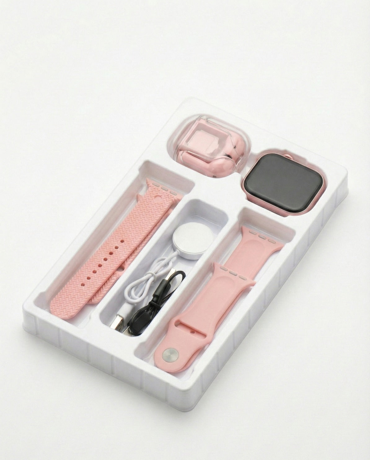 Smartwatch W55 Super Set 2 en 1 | Reloj Inteligente + Auriculares Bluetooth, Salud y Deporte