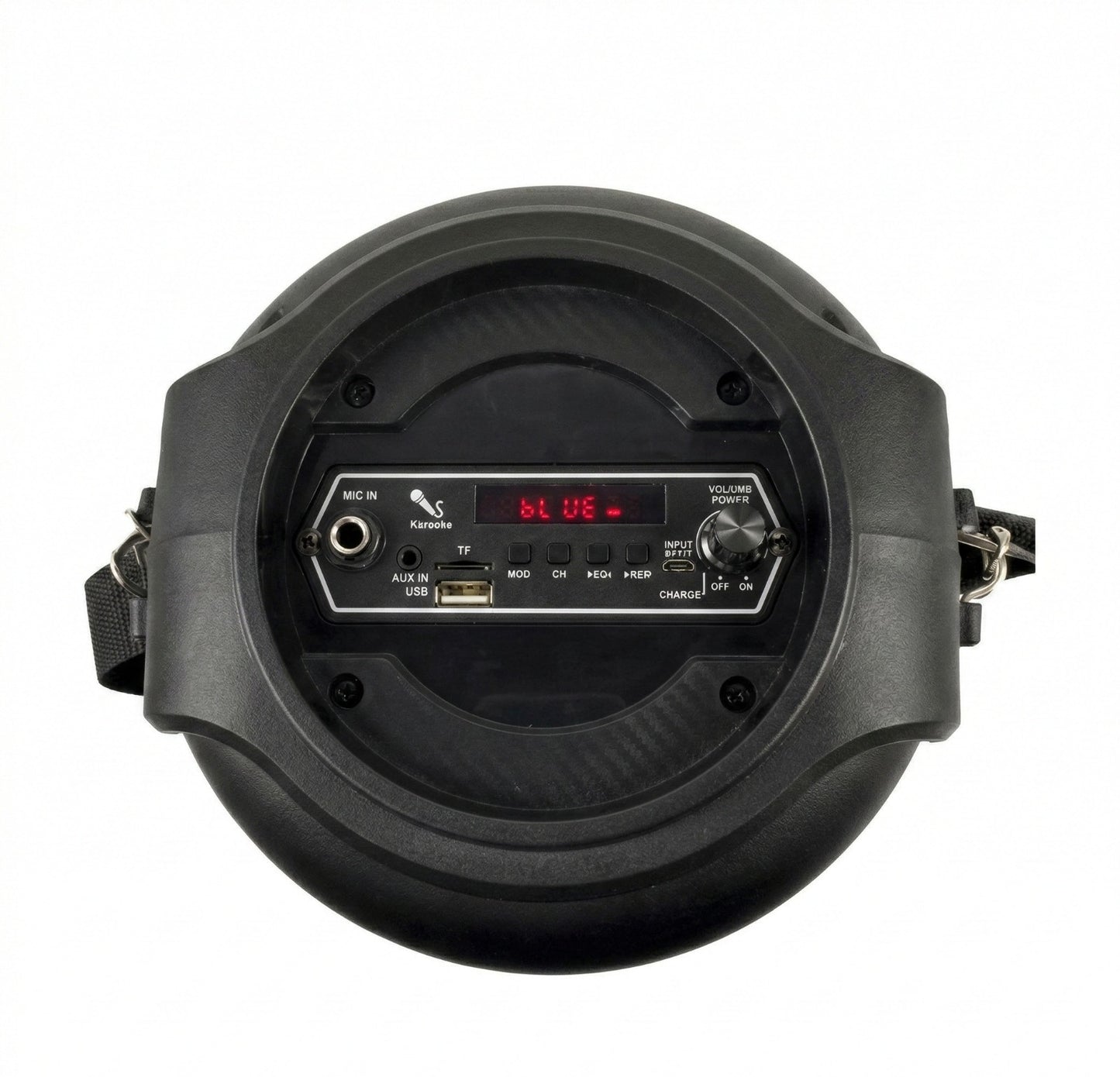 Parlante RX-6101 Bluetooth 5.0 TWS | 10W, Bocina 6.5" - Luces LED, USB/FM/AUX - Incluye Micrófono para Karaoke