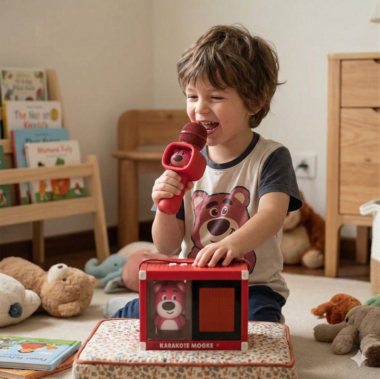 Karaoke Infantil - Vista lateral y diseño | INOTEK Colombia