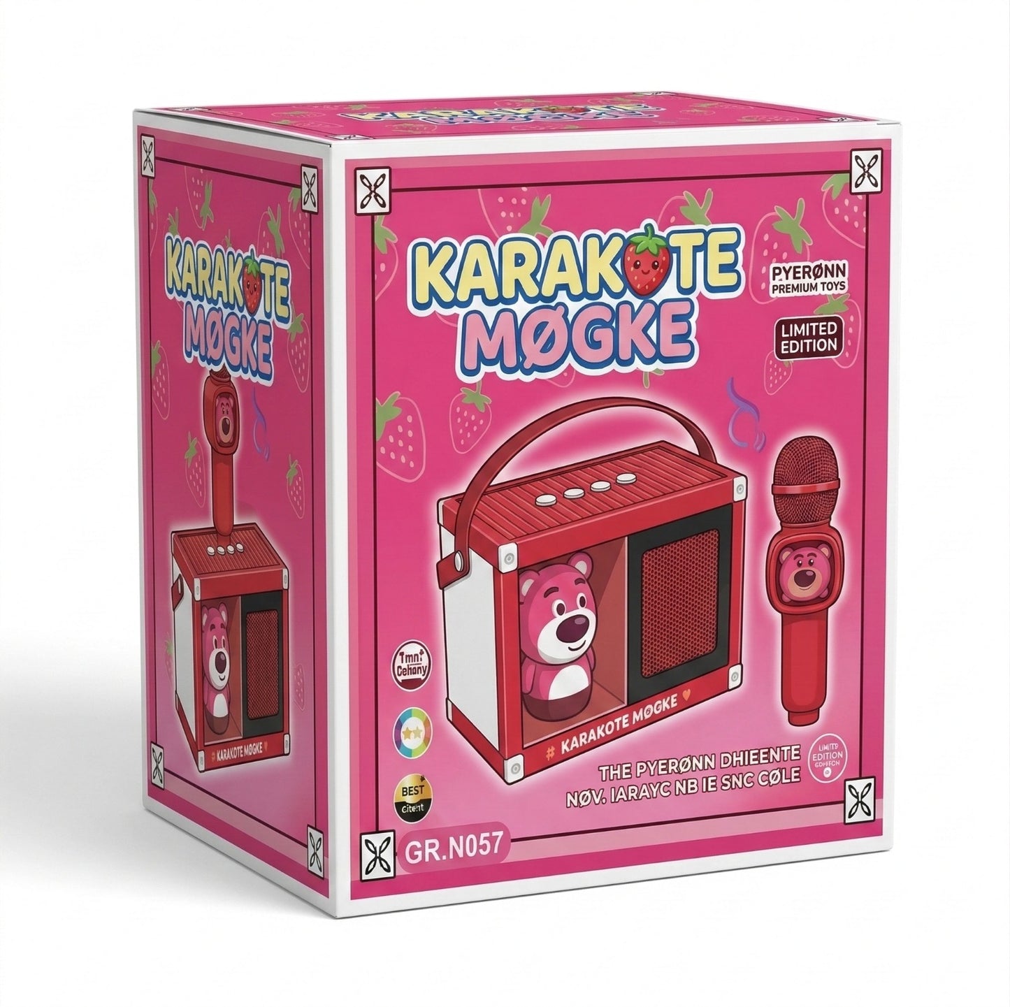 Karaoke Infantil - Luces LED RGB encendidas | INOTEK Colombia