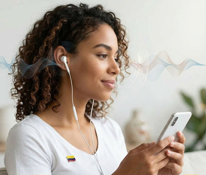 Audífonos Alámbricos 3.5mm con Micrófono y Control de Volumen | Cable Universal - Vista 2