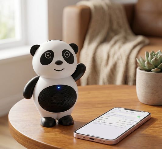 Parlante Bluetooth Panda X-906 Portátil | LED RGB, Recargable y Diseño Único | INOTEK Colombia