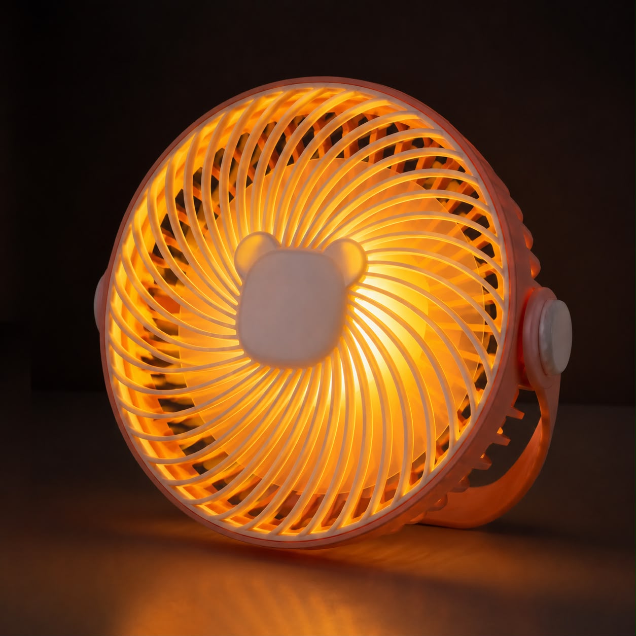 Mini Ventilador de Escritorio USB con luz INOTEK - Vista 3