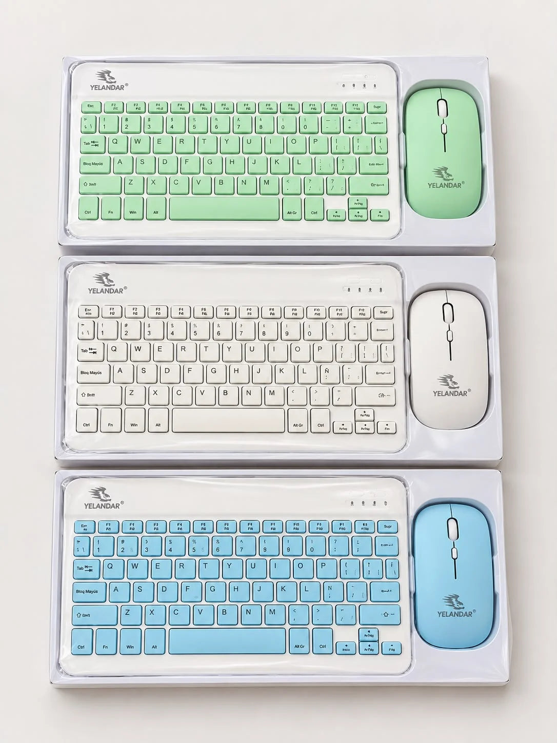 Kit Teclado + Mouse Inalámbrico YELANDAR AN-030