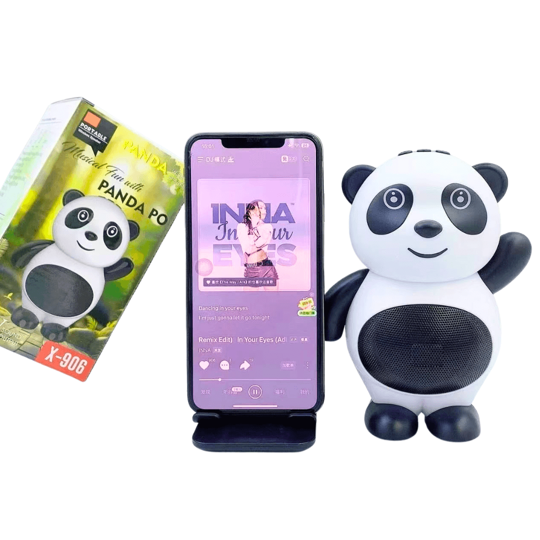 Parlante Bluetooth Panda X-906 | Portátil, LED y Recargable - INOTEK s.a.s