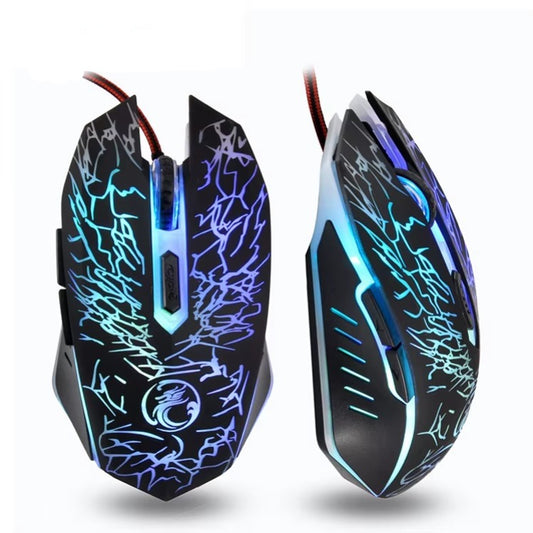Mouse X5 Ergonómico con 6 Botones y DPI Ajustable | Precisión y Comodidad