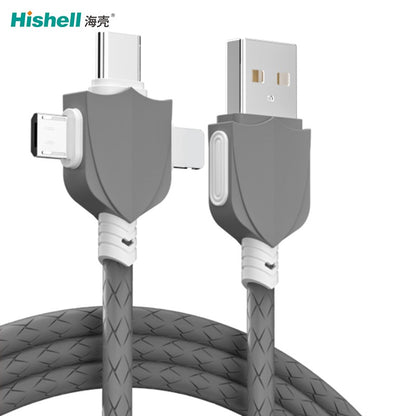 Cable de carga multi entrada, 3 Puntas XS-020 de 1.2 m