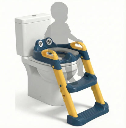 Asiento Entrenador con Escalera para Niños: ¡Seguridad e Independencia para Dejar el Pañal!