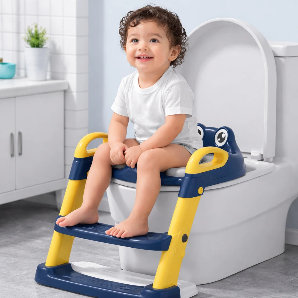 Asiento Entrenador Infantil con Escalera | Dejar el Pañal Seguro e Independiente - Vista 3