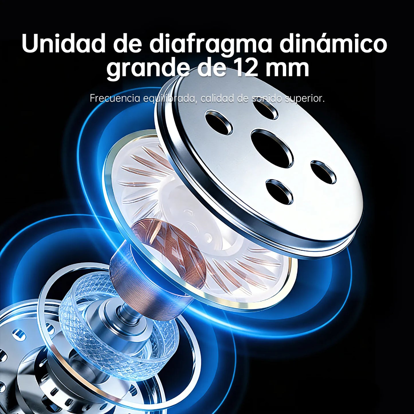 Audífonos de Cuello G-Tide EG22: Reproductor MP3 Independiente (Micro SD), Pantalla Digital LCD y Cancela - Vista 8