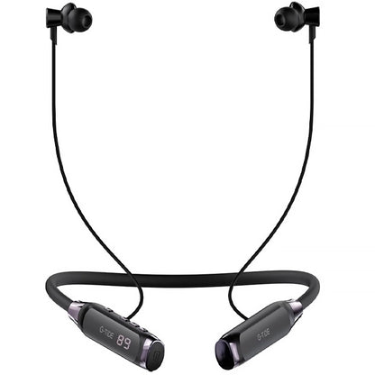 Audífonos de Cuello G-Tide EG22: Reproductor MP3 Independiente (Micro SD), Pantalla Digital LCD y Cancelación de Ruido E