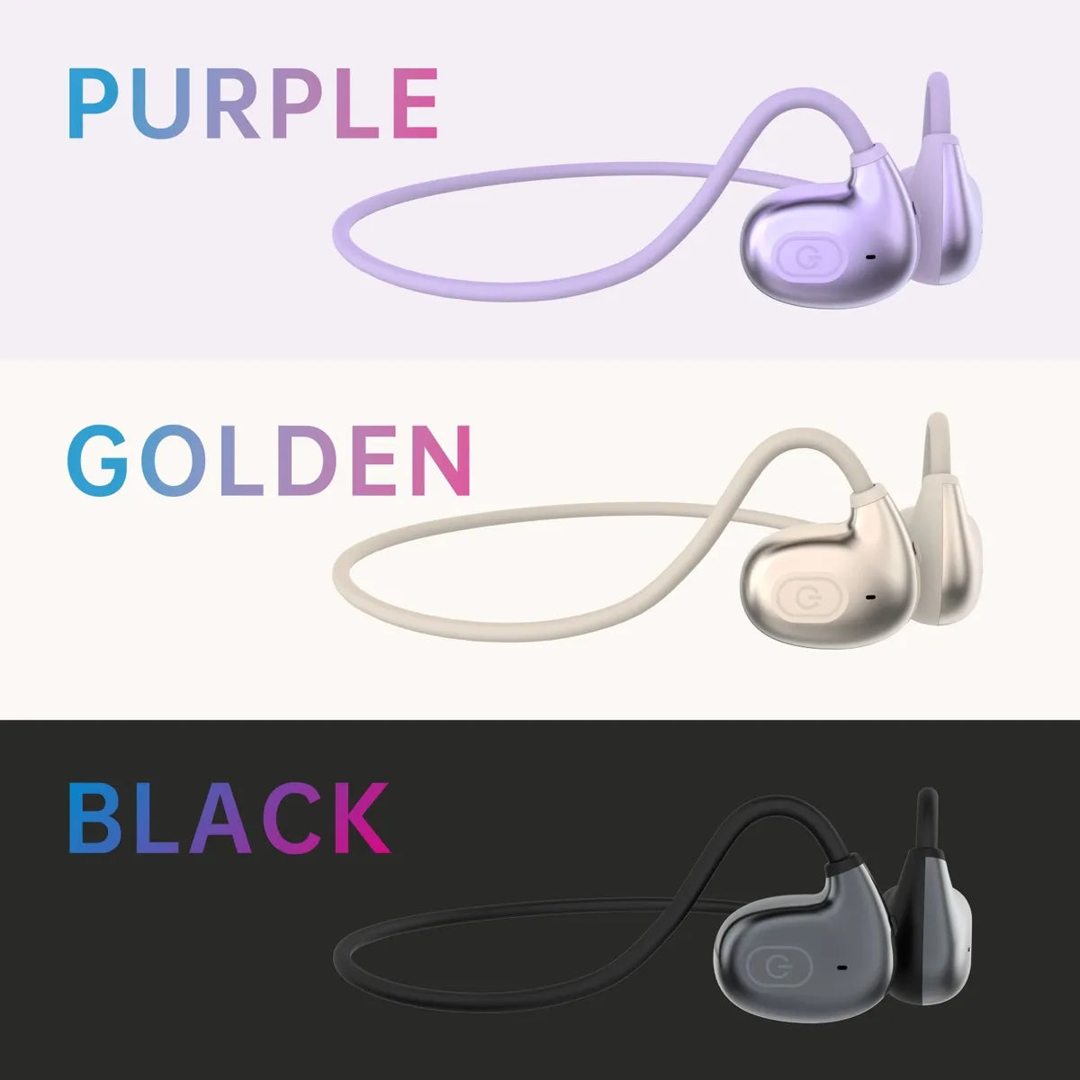 Audífonos G-Tide AC01 Clip-Ear: Conducción ósea , Bluetooth 5.3, 8 Horas de Batería y Sonido HD Hi-Fi - Vista 6