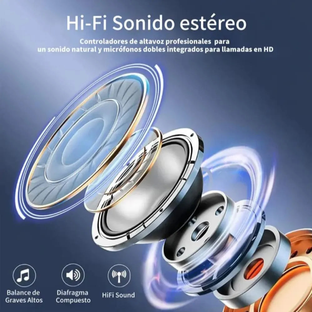 Audífonos G-Tide AC01 Clip-Ear: Conducción ósea , Bluetooth 5.3, 8 Horas de Batería y Sonido HD Hi-Fi - Vista 8