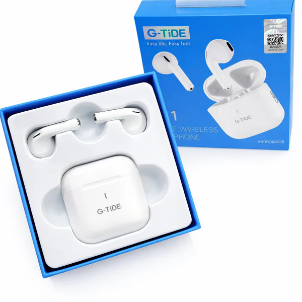 Audífonos G-Tide L11 In-Ear Bluetooth 5.3: Sonido HD, Control Táctil + Funda Protectora y Cordón de Regal - Vista 7