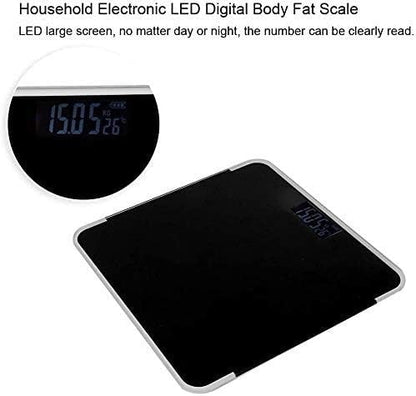 Báscula Digital de Alta Precisión con Pantalla LCD Retroiluminada – 180 kg