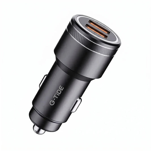Cargador Carro Vehículo G-Tide CC12 12W 2.4A + Cable Tipo C - Vista 2
