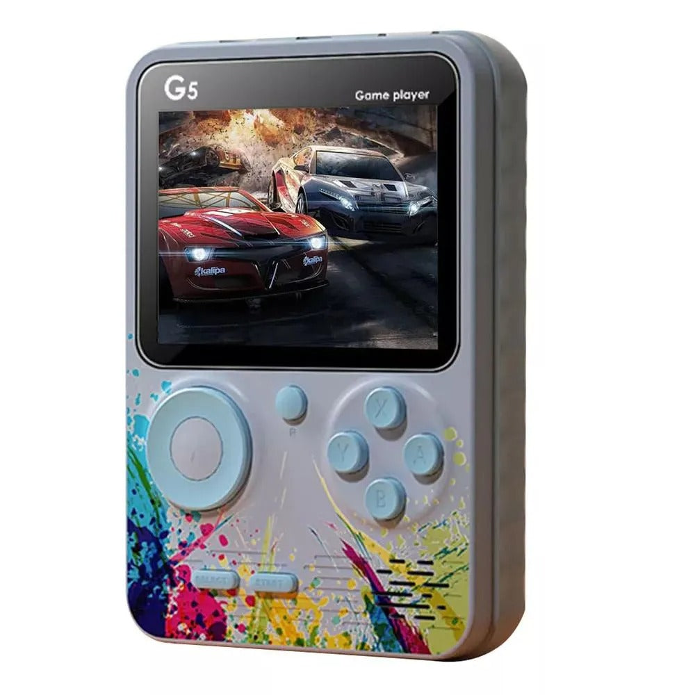 Mini Consola Retro G5 – 500 Juegos Clásicos en tu Bolsillo