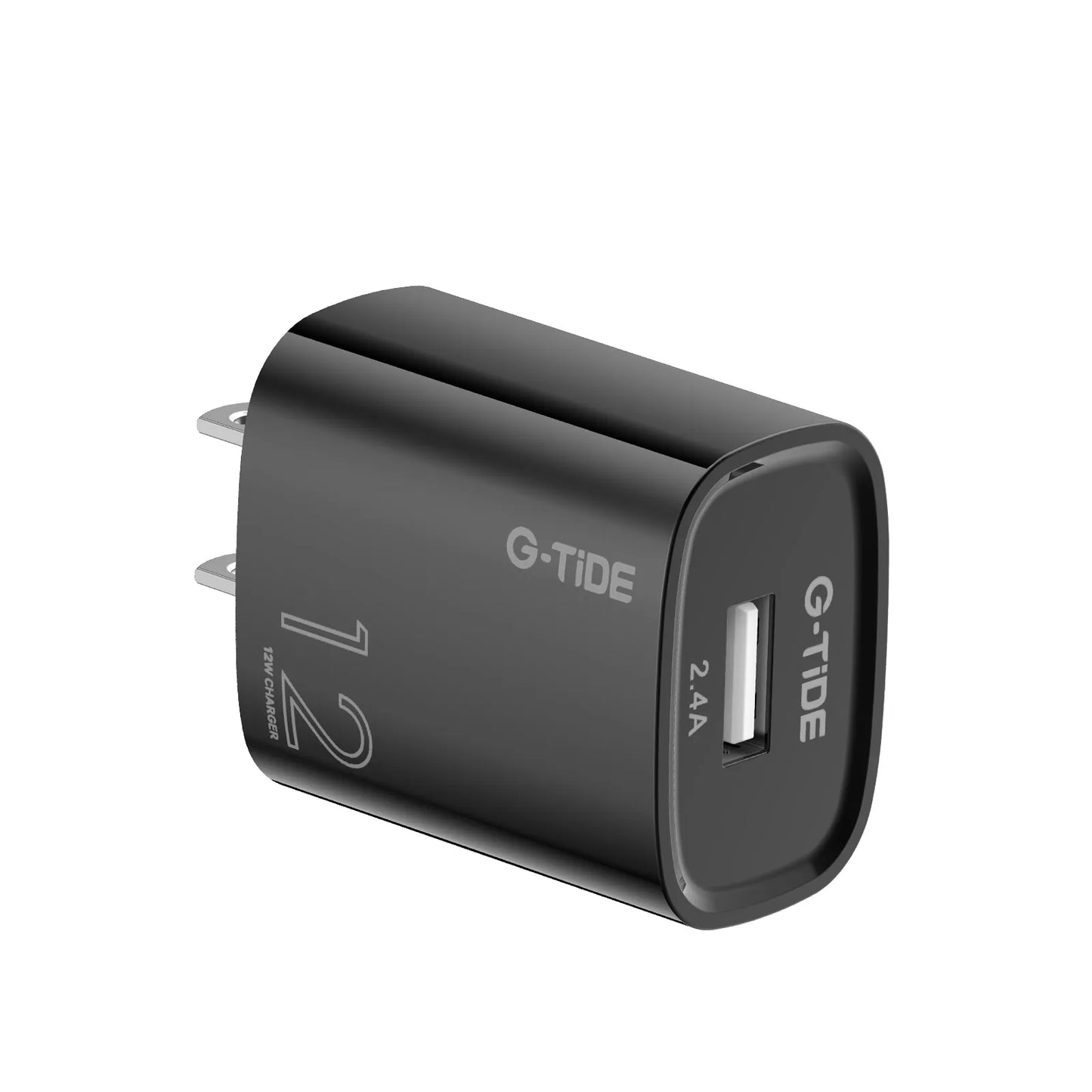 Cargador Cubito G-Tide CH12B Cabezote 12W 2.4A Carga Estable Universal - Vista 2