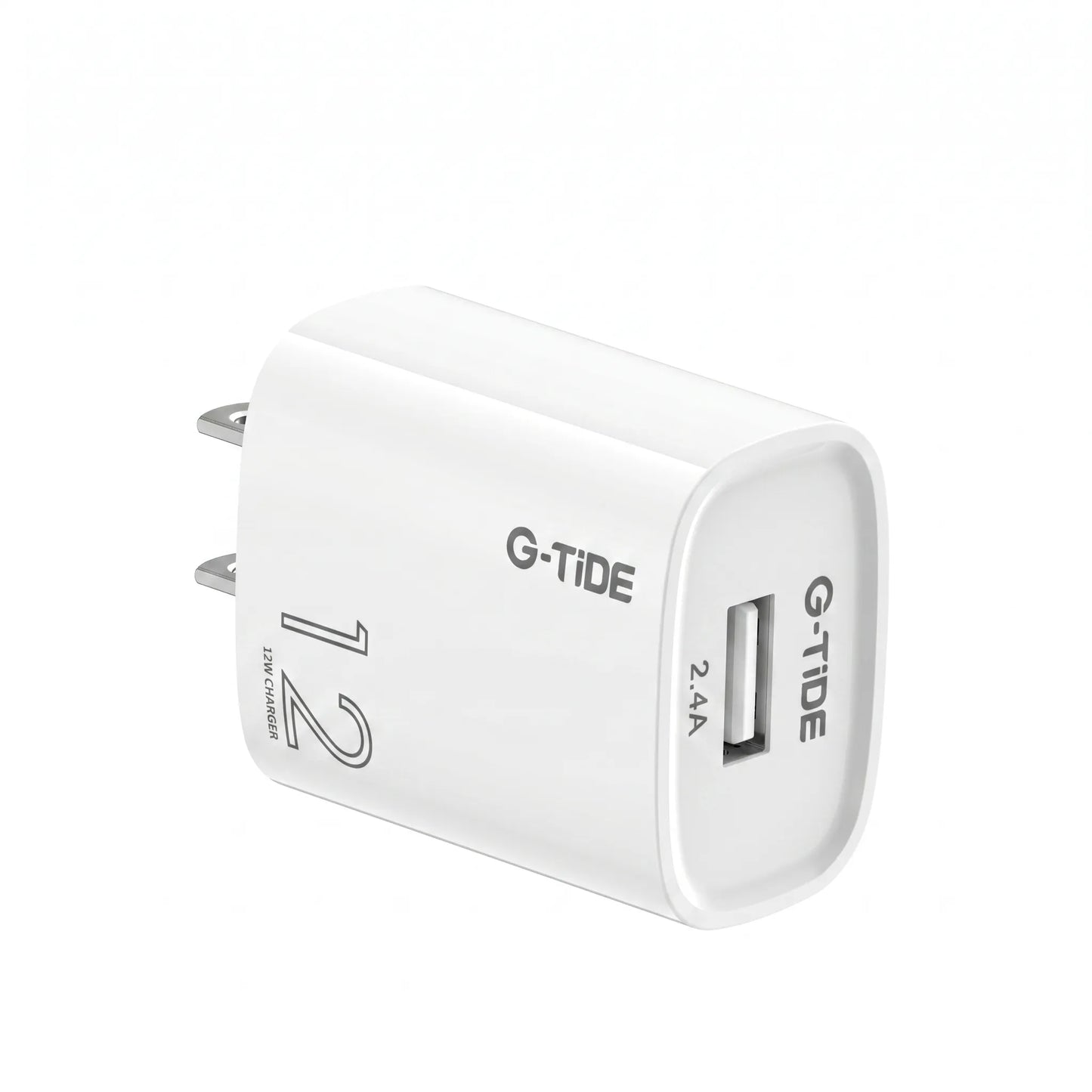Cargador Cubito G-Tide CH12B Cabezote 12W 2.4A Carga Estable Universal - Vista 3