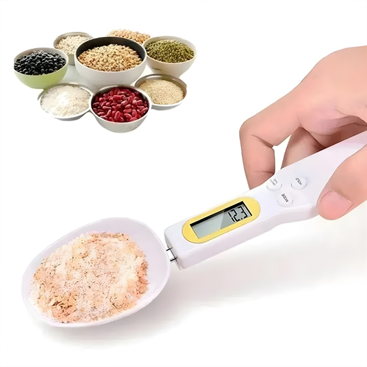 Cuchara Gramera Digital de Precisión – 4 Unidades de Medida, Pantalla LCD y Diseño Ergonómico