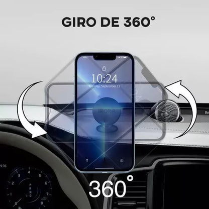Soporte Magnético De Celular Para Carro Giro Completo 1Hora
