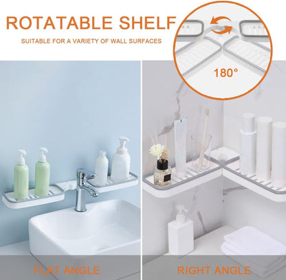 Repisa - estante organizador para baño - Soporte multiusos