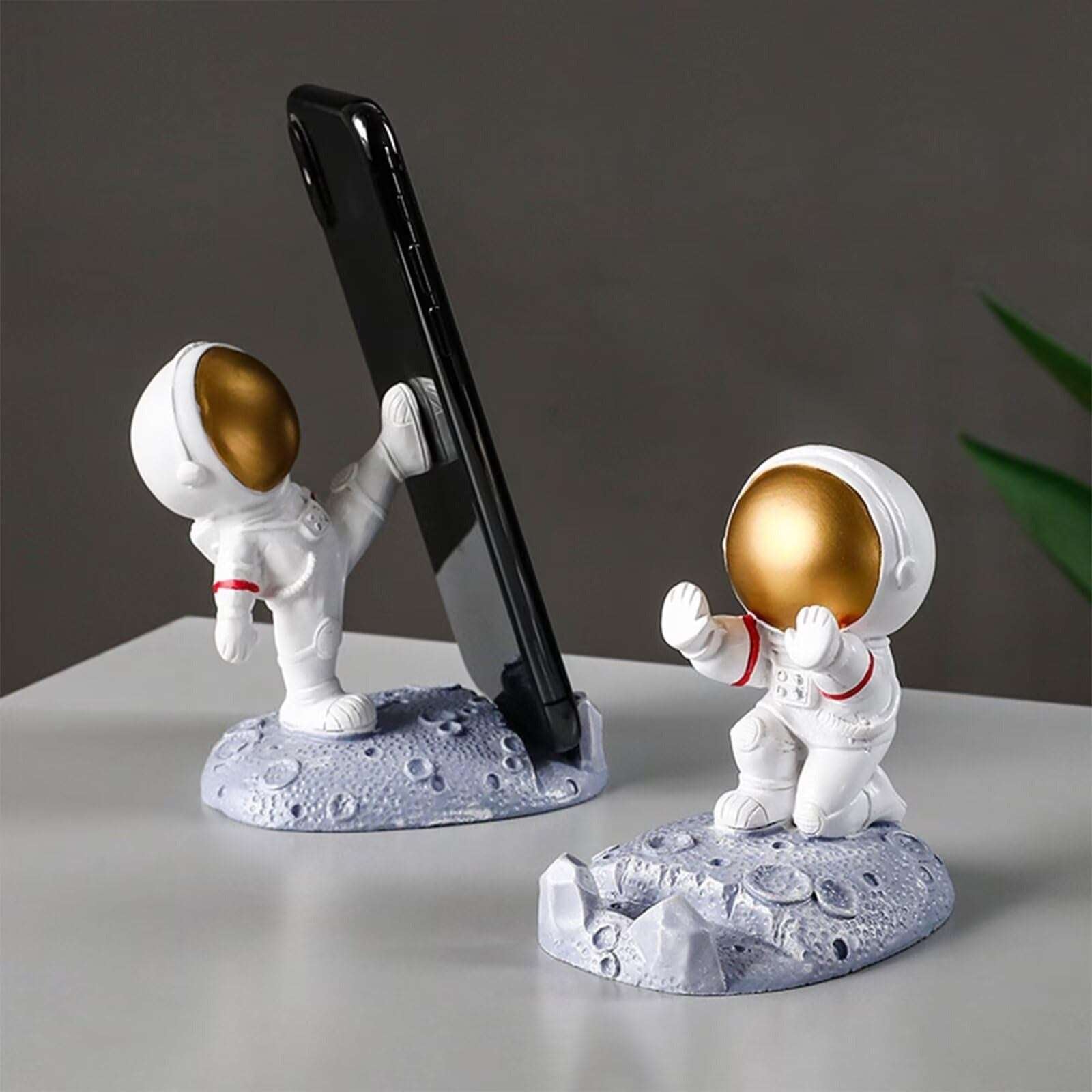 Soporte de celular diseño astronauta