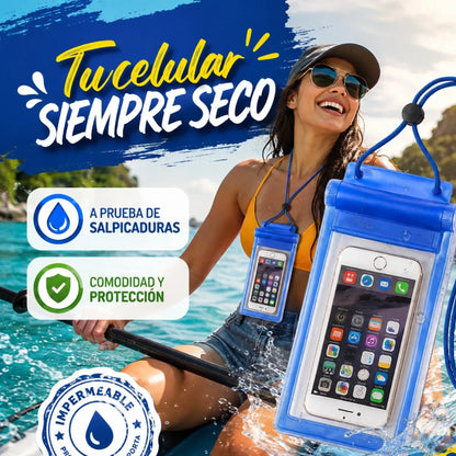 Bolsa Impermeable Universal para Celular con Cordón