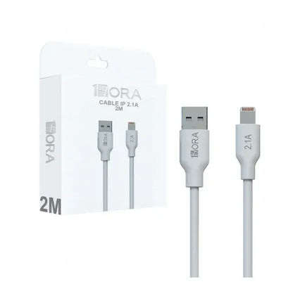 Cable de carga Lightning de 2metros 1Hora Ref: CAB247