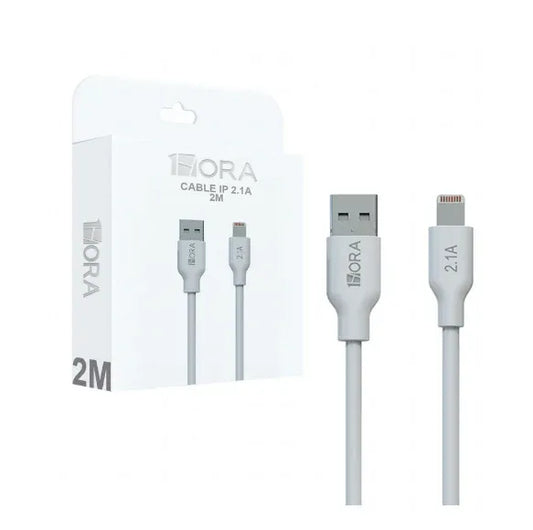 Cable de carga Lightning de 2metros 1Hora Ref: CAB247
