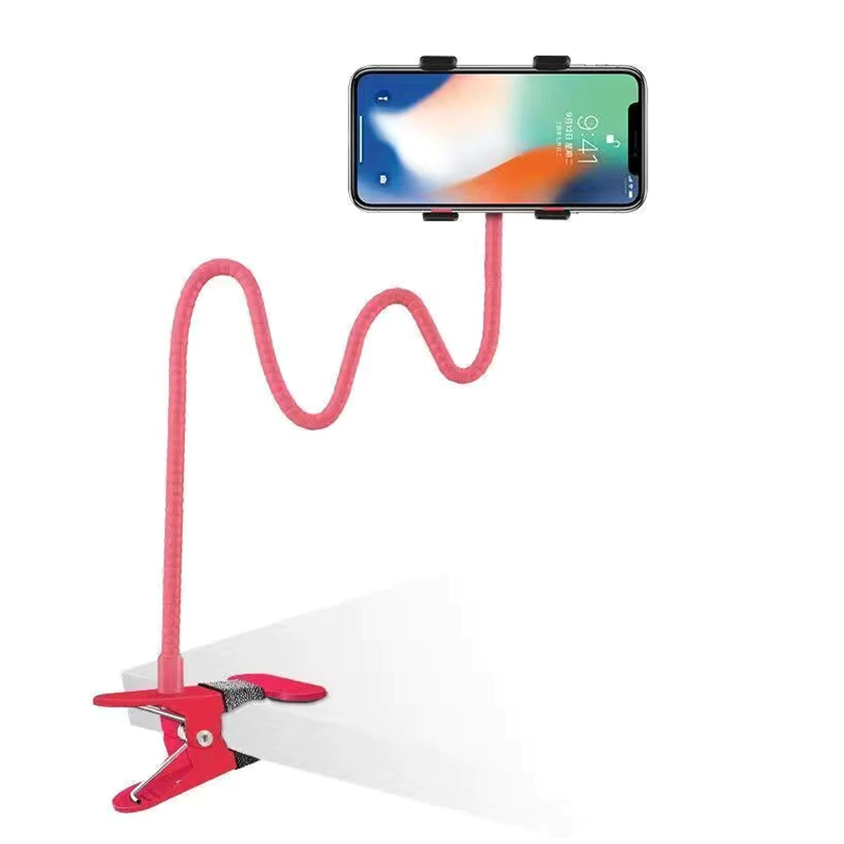 Soporte para Celular Brazo Largo Flexible | Metálico, para Mesa y Cama - Vista 8