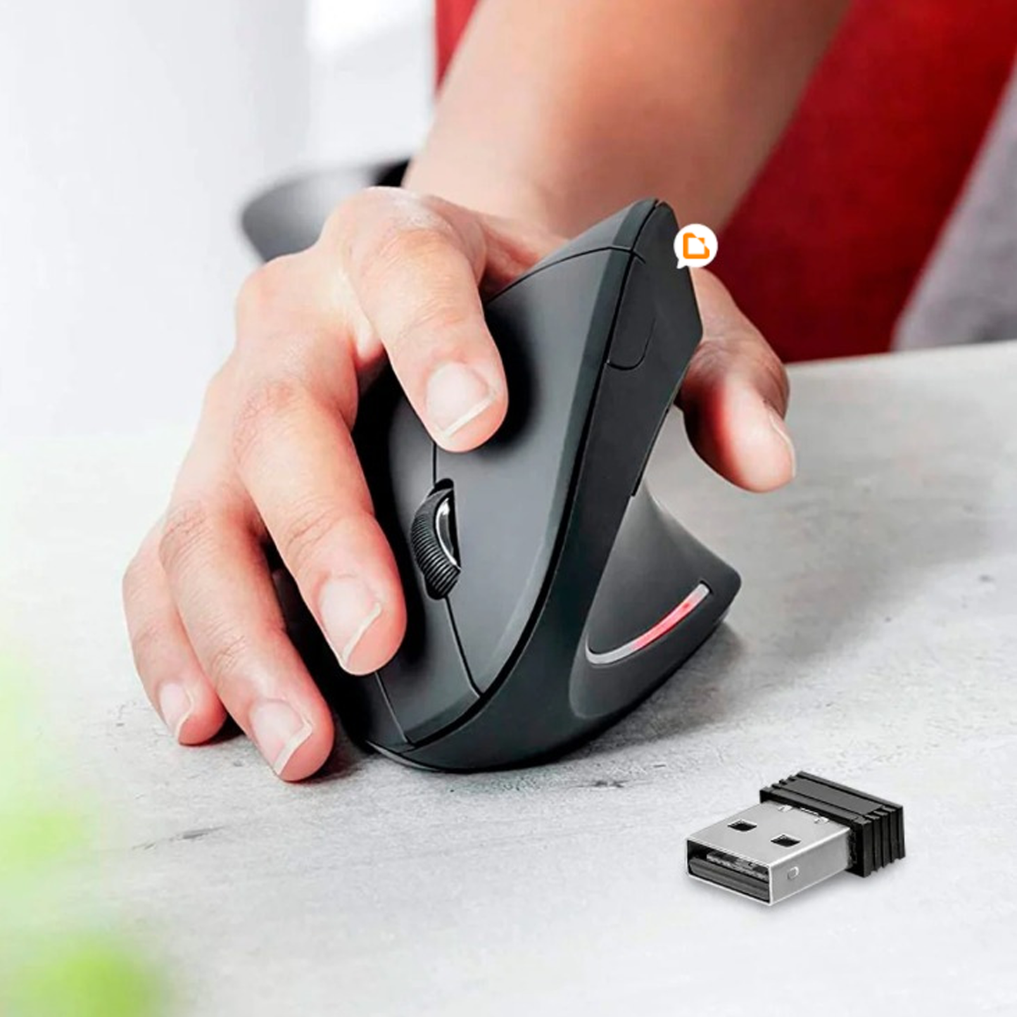 🖱️💼 Mouse Ergonómico Vertical Tobo – Comodidad, Salud y Precisión en Cada Clic ⚡