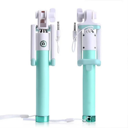 Selfie Stick iGoma ST-12 de 78 cm – Palo para Selfies con Cable Integrado