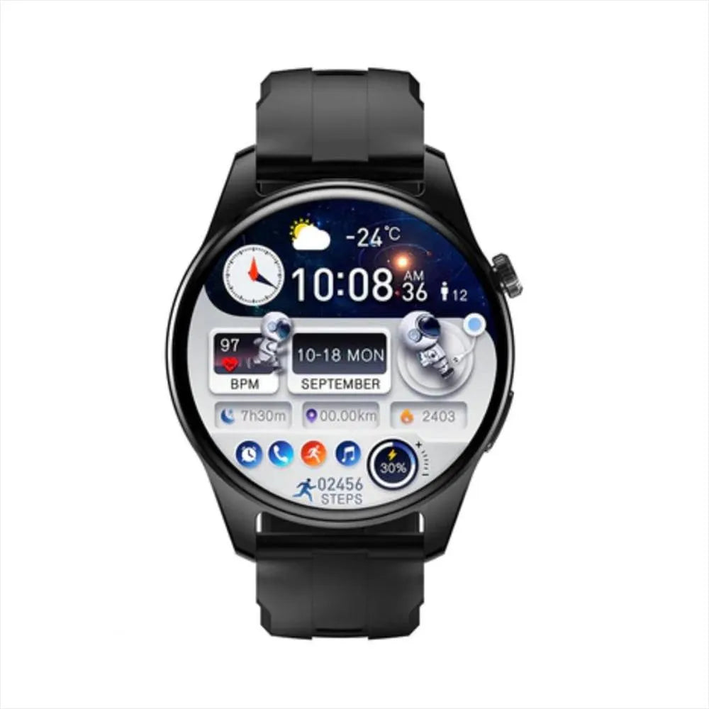 Smartwatch Mobulaa H4 Pro | Reloj Inteligente AMOLED Circular con Llamadas Bluetooth